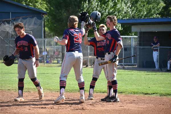 Medford Mustangs 2023 game action